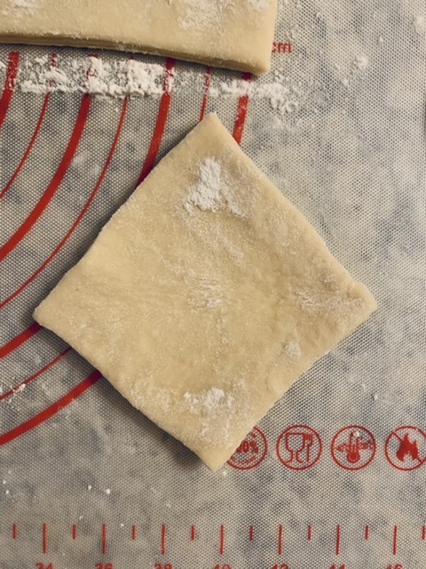 Shaping Delectable Apple Danish