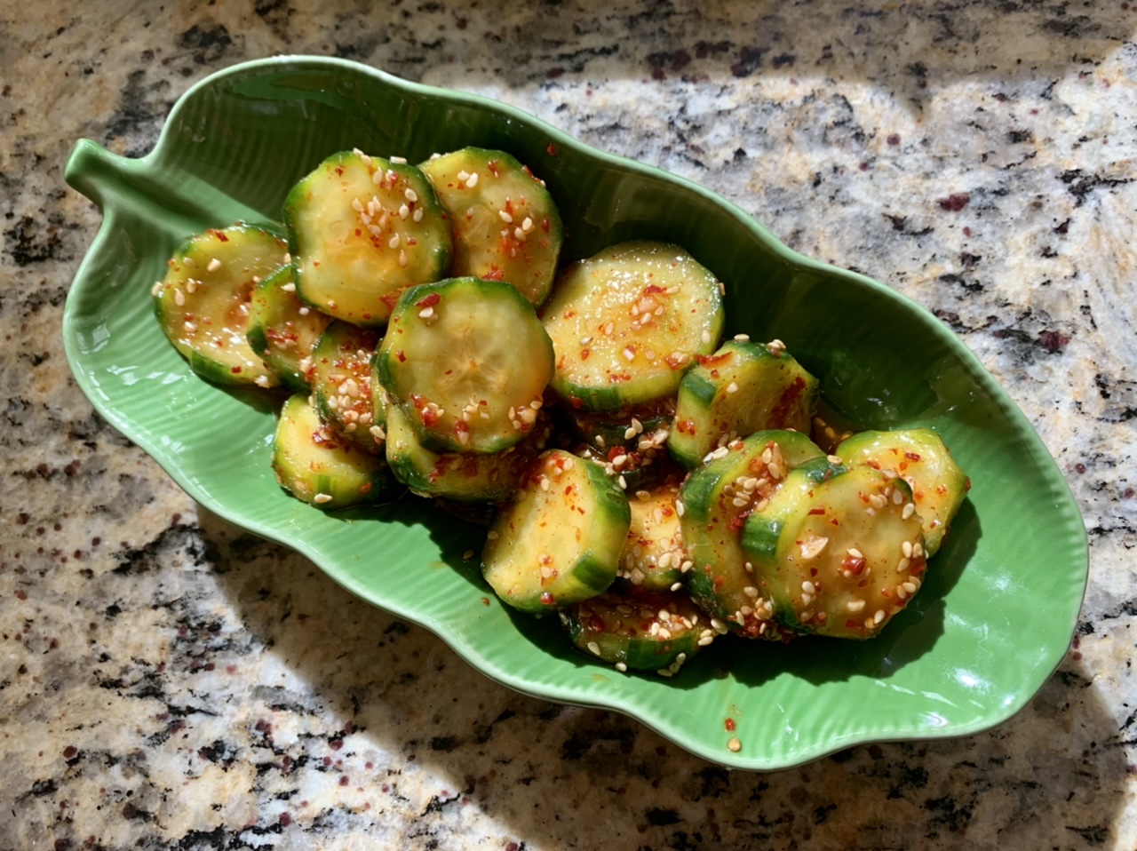How to make Spicy Korean Marinated Cucumber (Oi Muchim)!