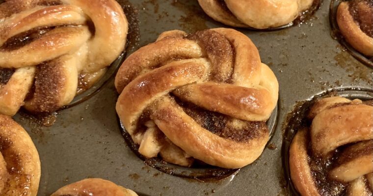 How to Make Sticky Braided Cinnamon Knots!