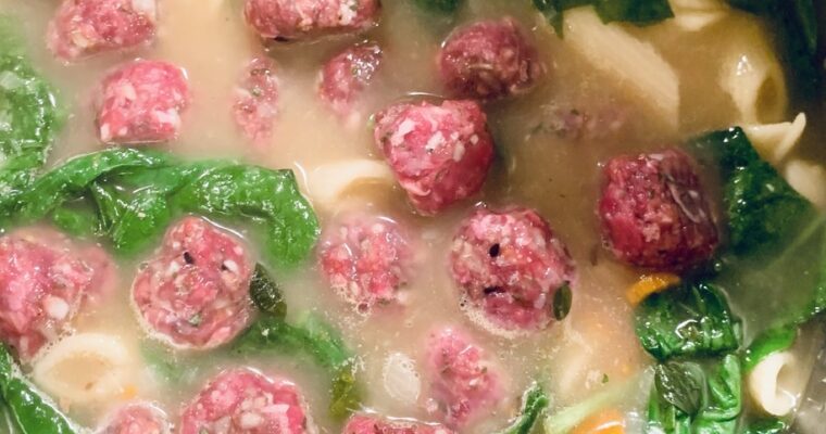 How to Make Italian Wedding Soup