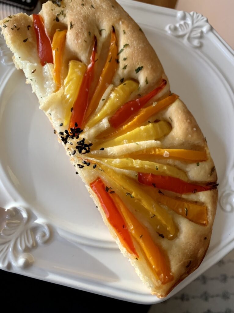 Colorful Garden Focaccia