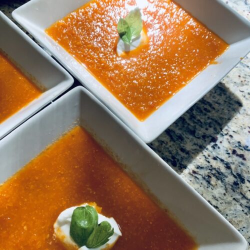 Easy Tomato Carrot Soup