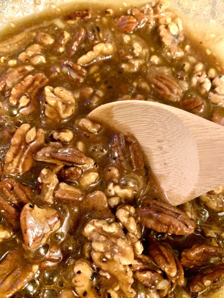 Filling for Easy Pecan Walnut Pie