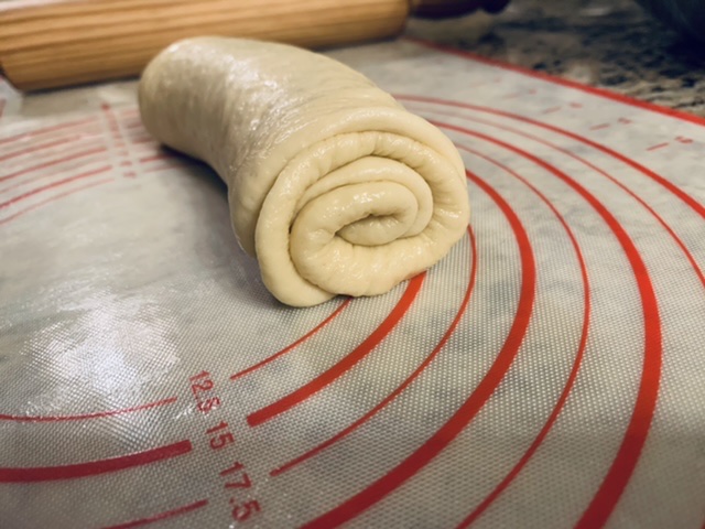 Shaping Festive Butter Bread