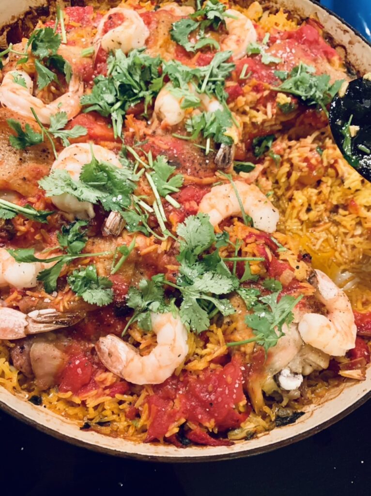 Luxurious Chicken Saffron Rice
