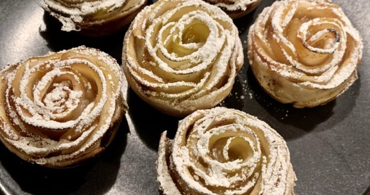 How to Make Petite Apple Flower Tarts