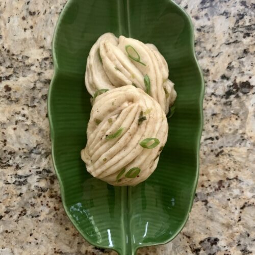 Chinese Twirl Flower Buns