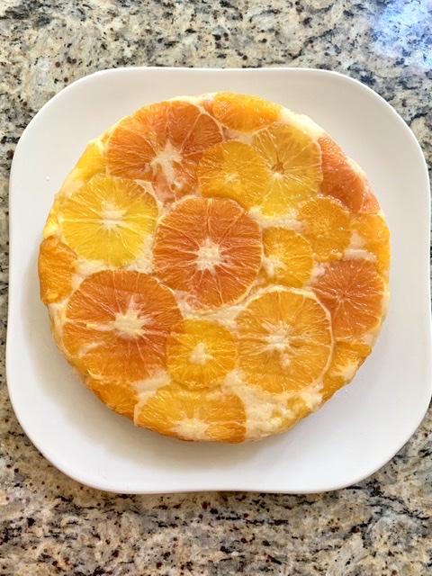 Unique Retro Upside Down Four Citrus Cake