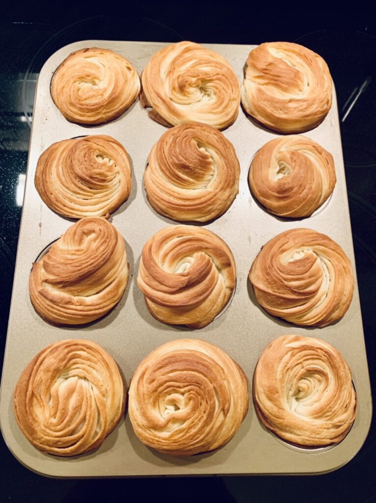 Butter Cruffins (Croissant + Muffin)