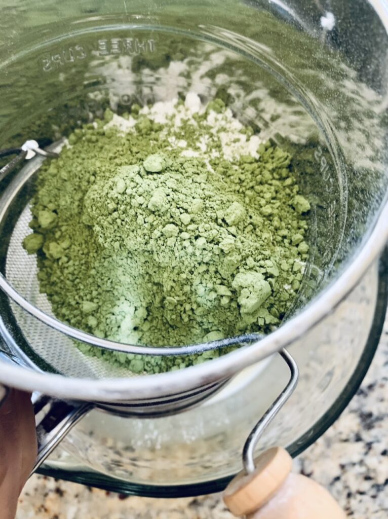 Matcha Mille Crepe Cake