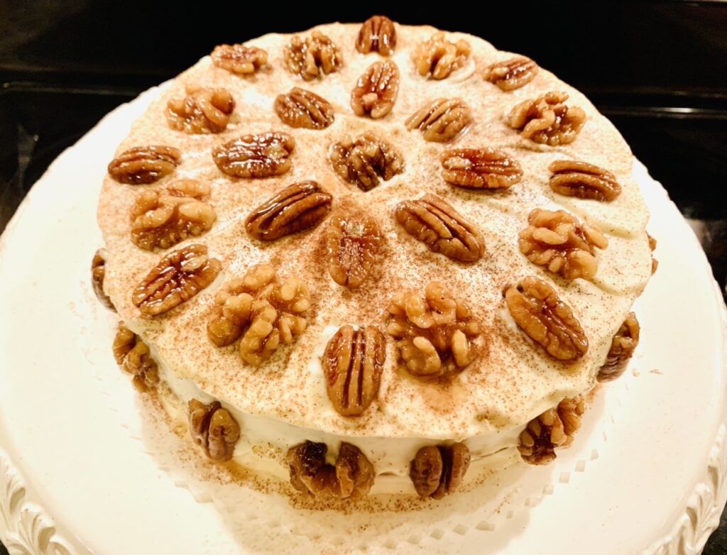 Carrot & Cardamom Cake