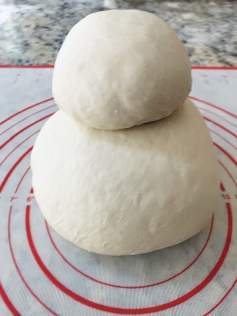 Shaping Classic English Cottage Loaf