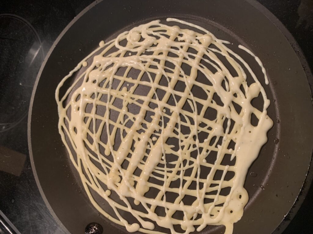 Malaysian Roti Jala (Lacy Net Crepe)