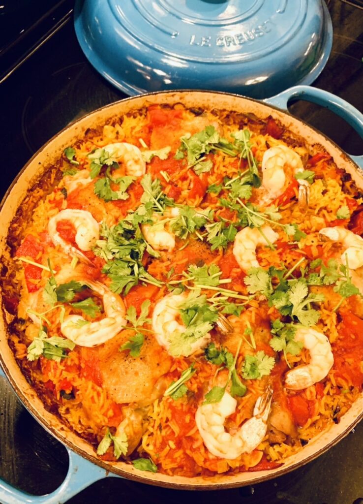 Luxurious Chicken Saffron Rice
