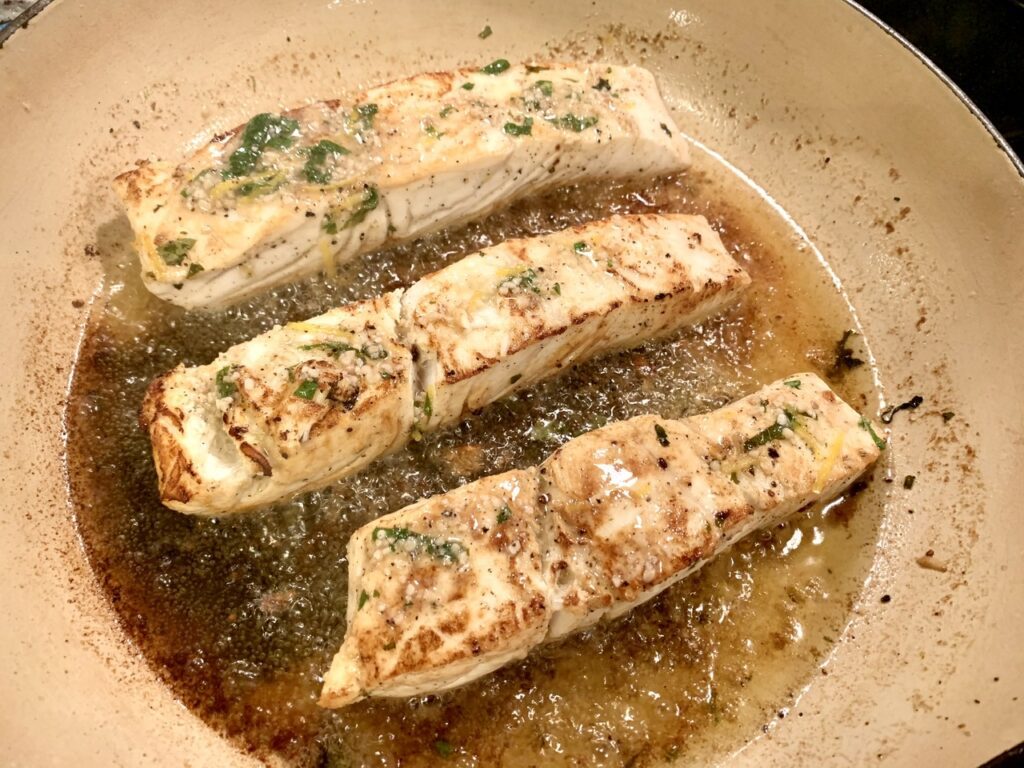 Easy Pan-Seared Halibut