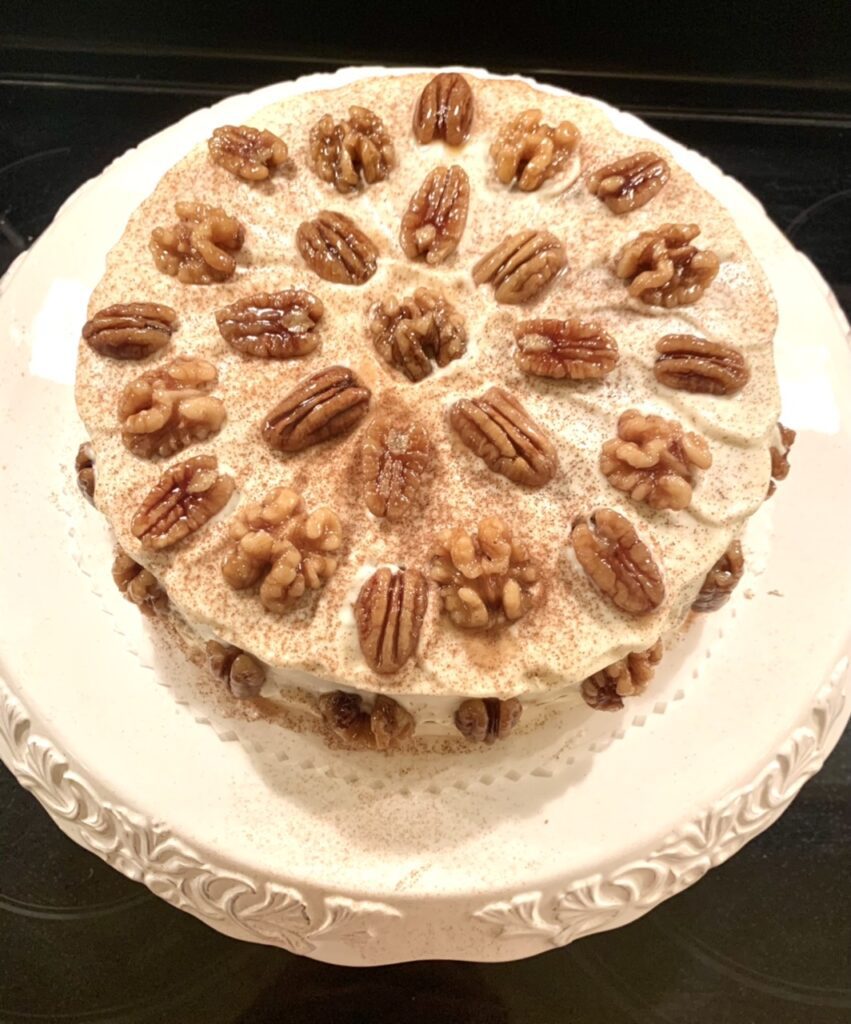 Carrot & Cardamom Cake