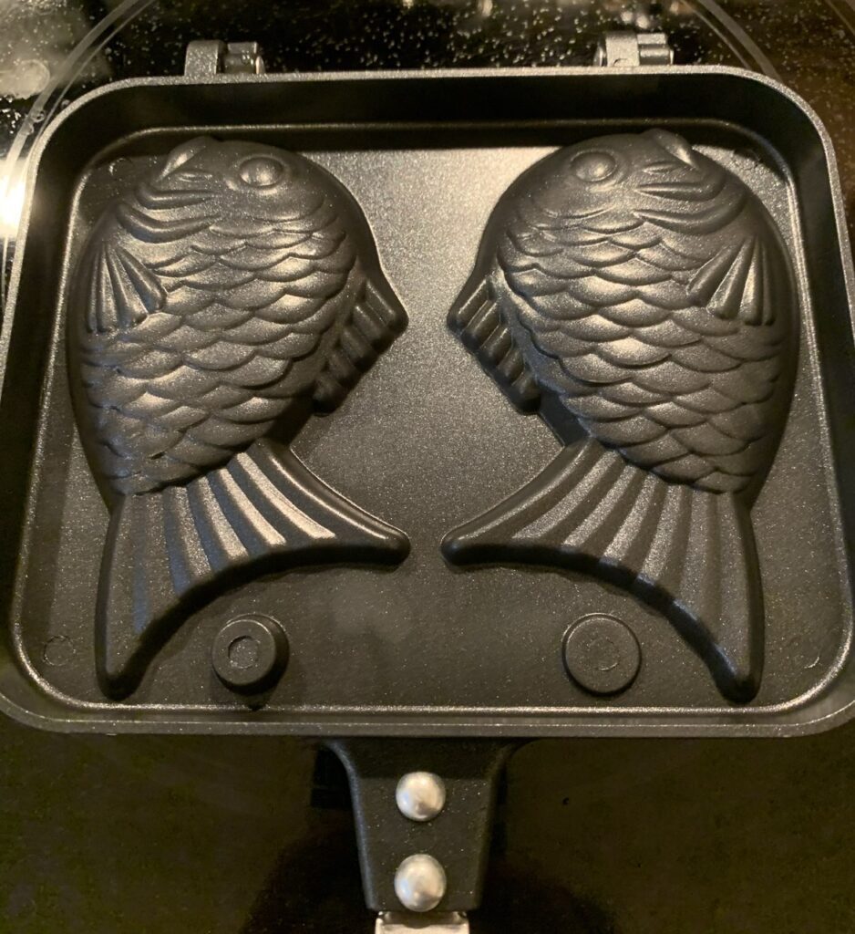 Taiyaki Japanese Fish-Shaped Pancakes Pan