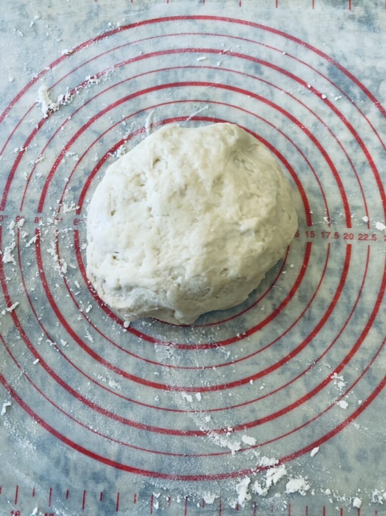 Assembling the Spicy Potato Samosas