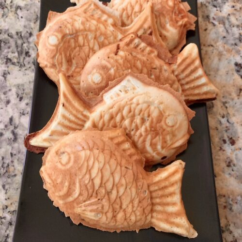 Taiyaki Japanese Fish-Shaped Pancakes