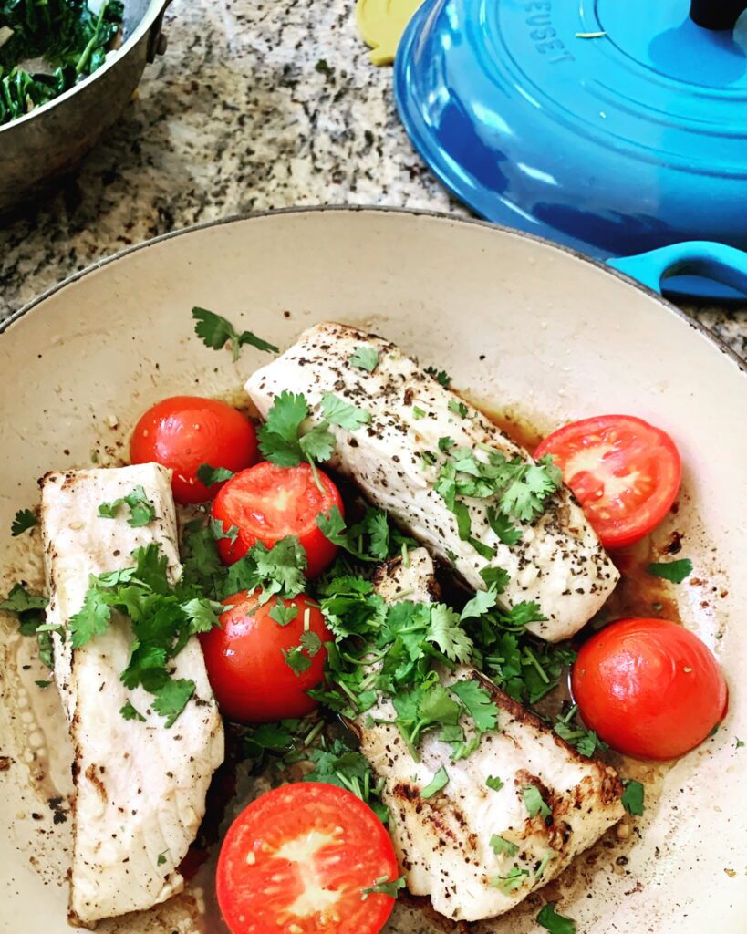 Easy Pan-Seared Halibut