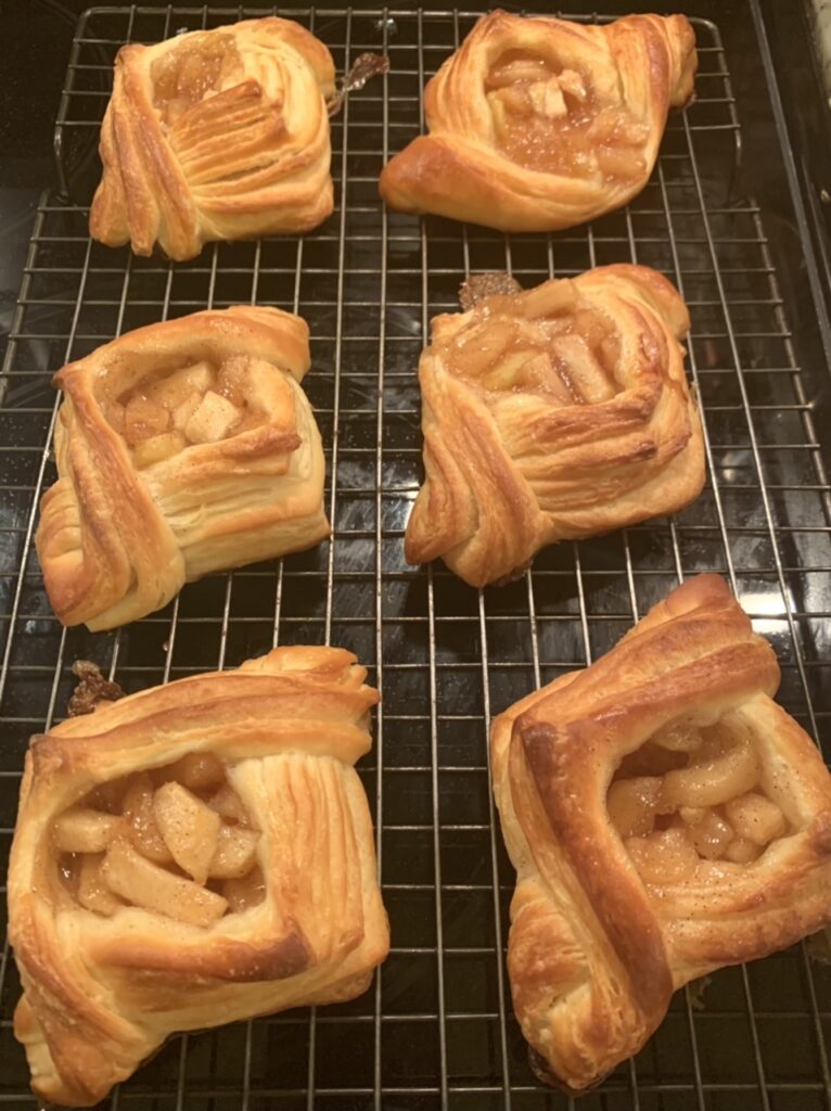 Delectable Apple Danish Pastry