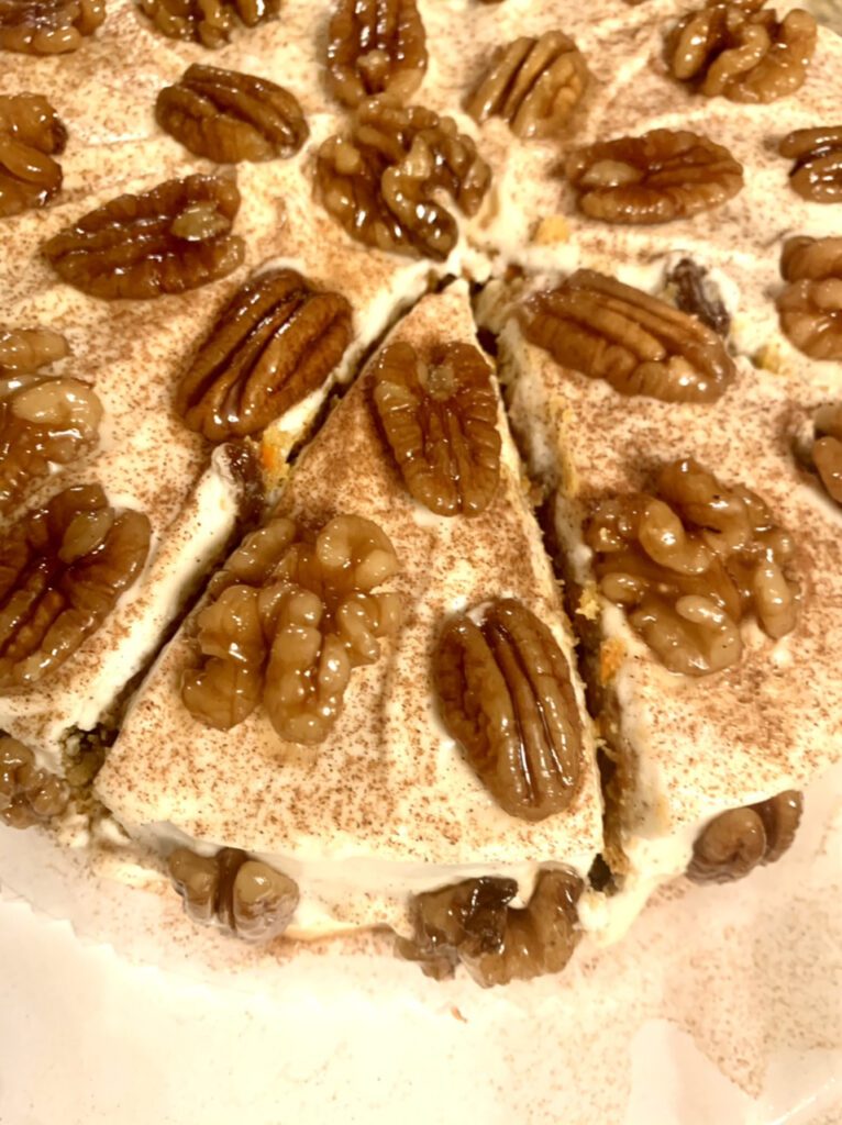 Carrot & Cardamom Cake