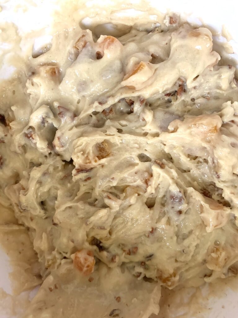 The Apricot Pecan Bread Batter