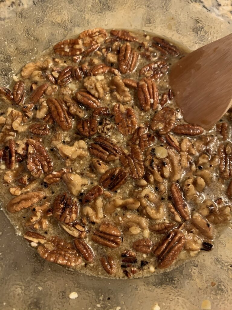 Filling for Easy Pecan Walnut Pie