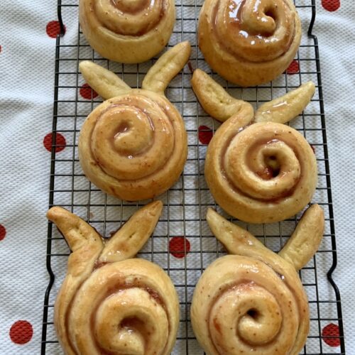 Strawberry Bunny Buns