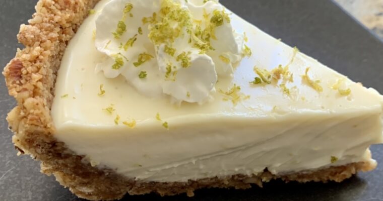 How to Make Key Lime Pie with Nut Crust
