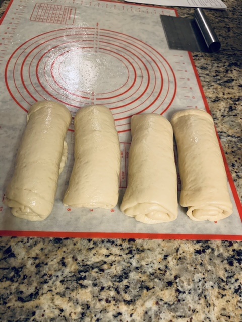Shaping Festive Butter Bread