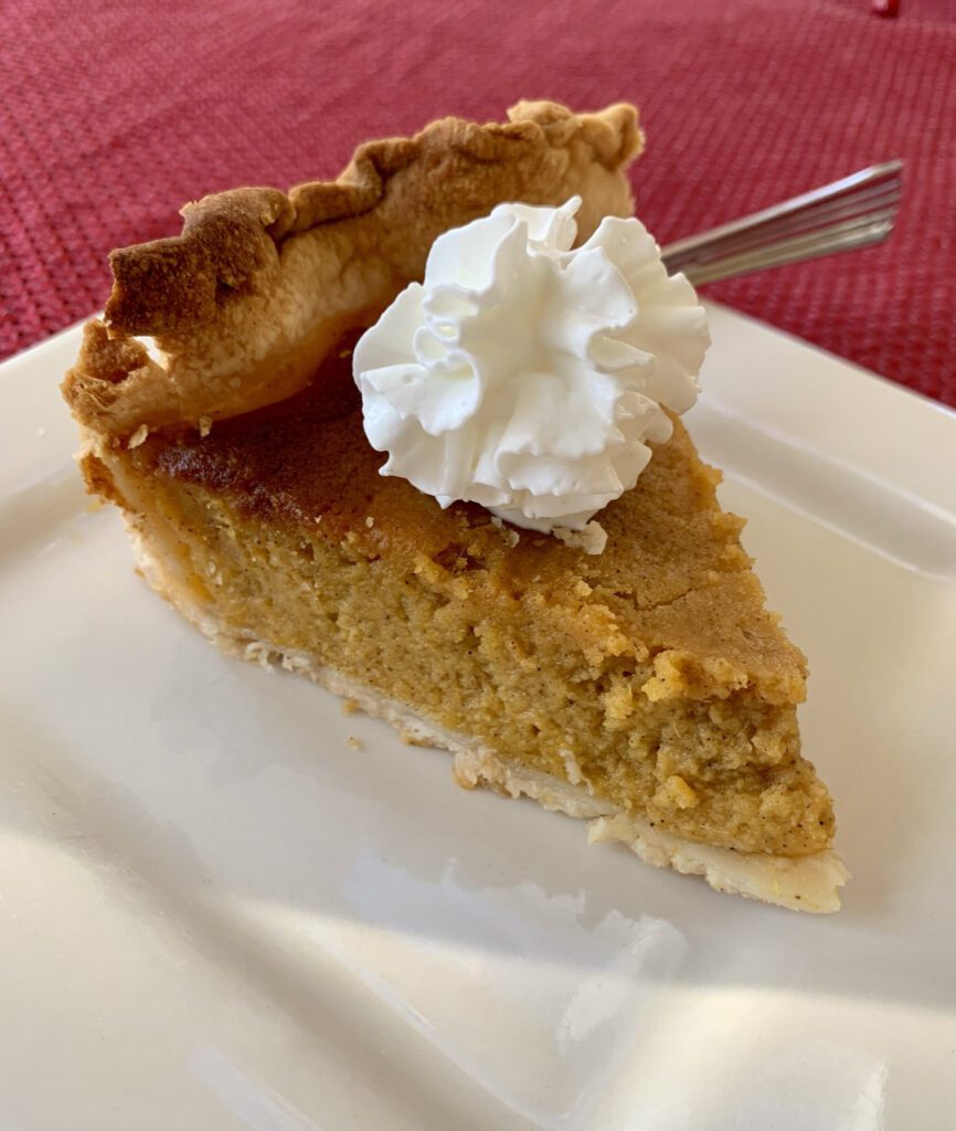 Easy Bourbon Pumpkin Pie