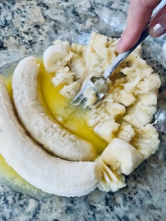 Making Best Ever Banana Bread Muffins