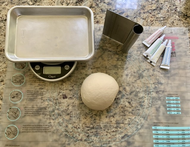 Dough for Colorful Rainbow Bagels