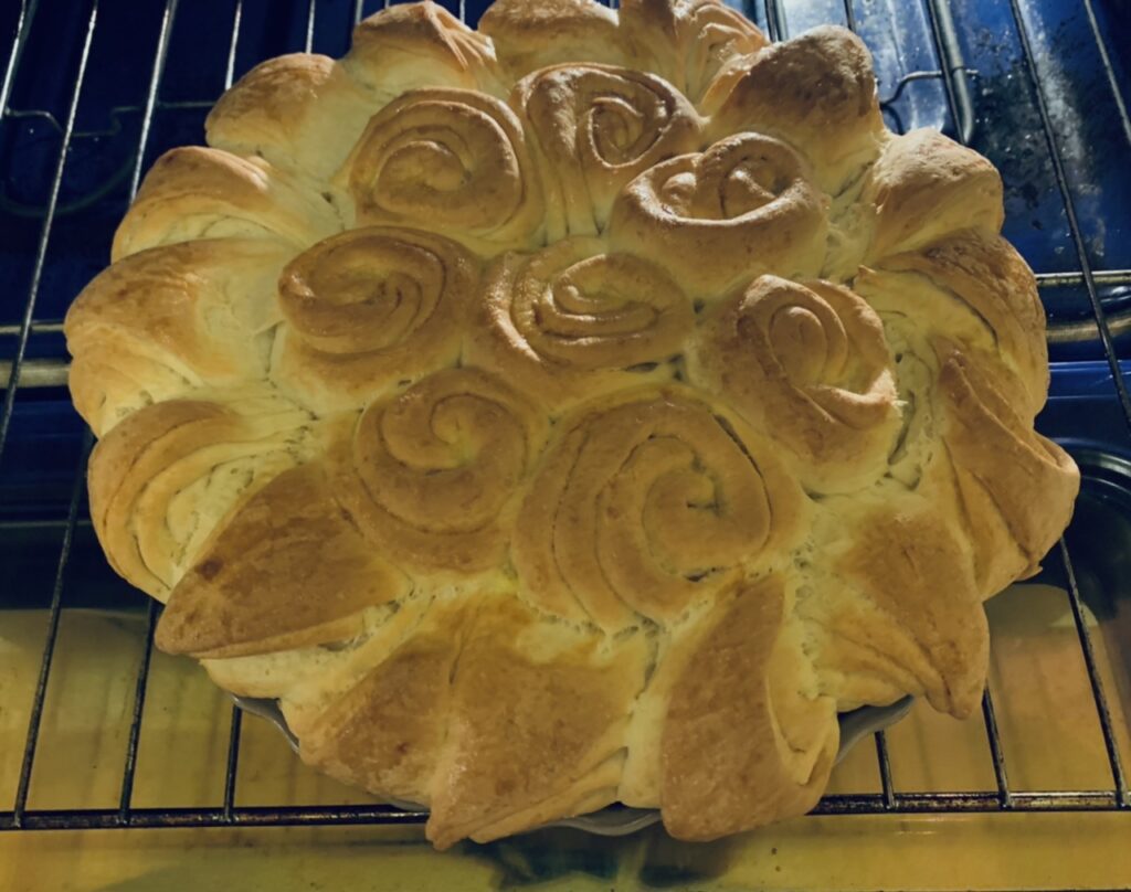 Baking Festive Butter Bread