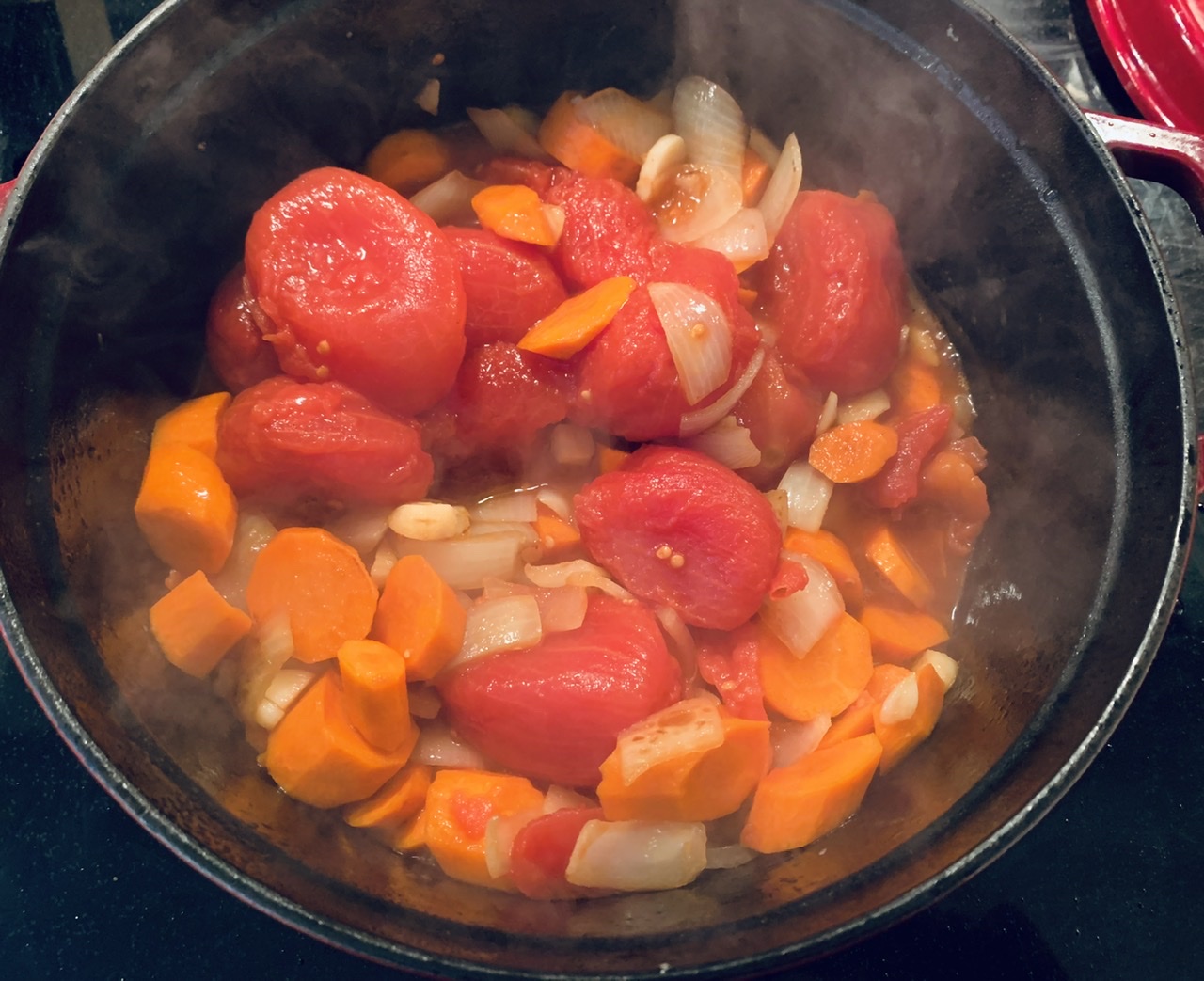 How to Make Quick & Easy Tomato Carrot Soup!