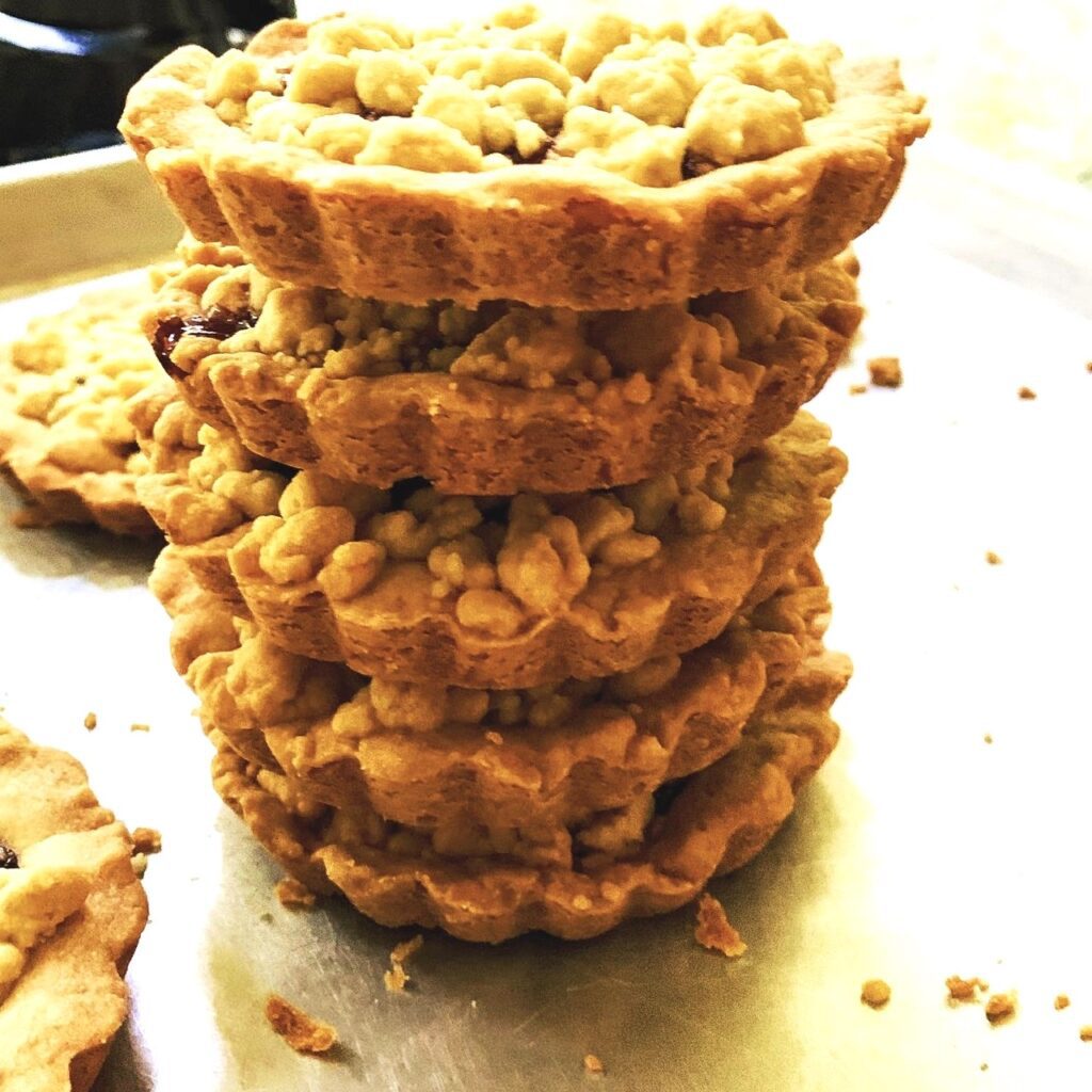 Berries Crumble Cookies