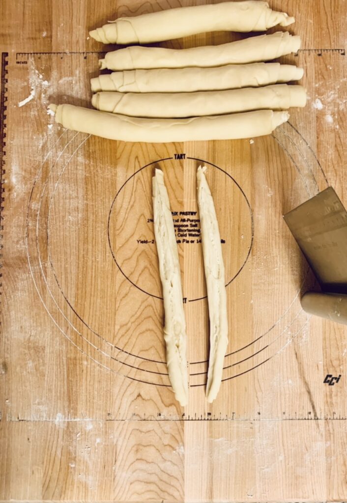 Shaping the Butter Cruffins