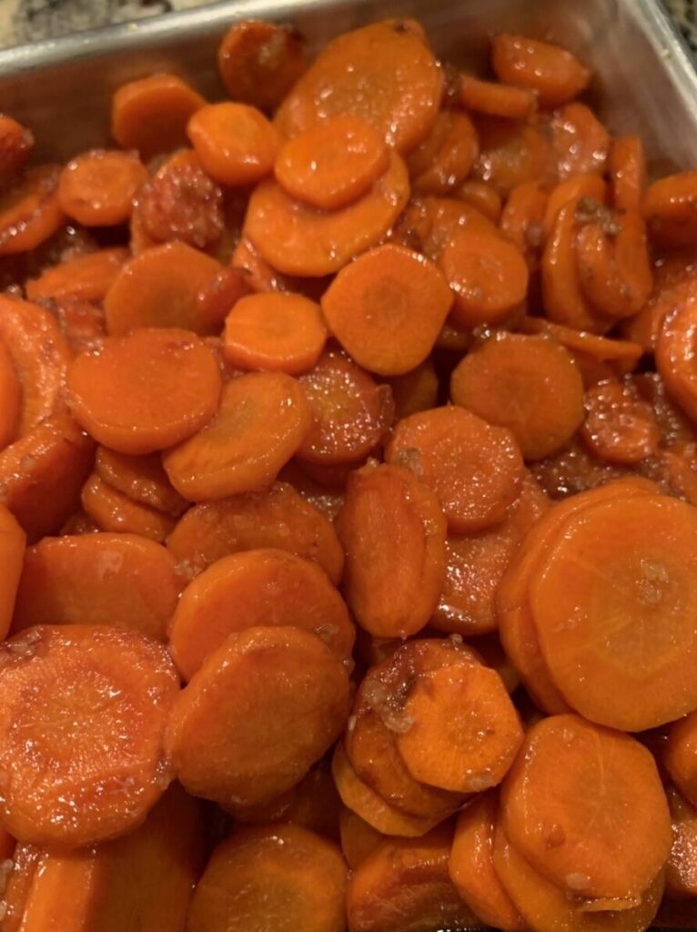 Preparing ingredients for Festive buttery bejeweled rice