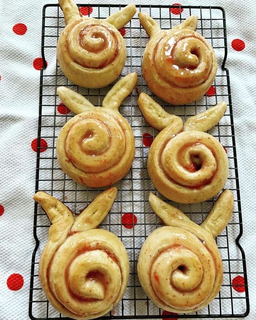 Strawberry Bunny Buns