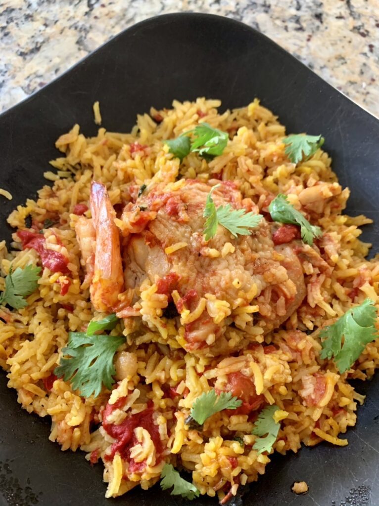 Luxurious Chicken Saffron Rice