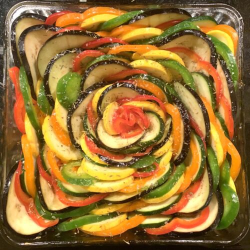 Colorful Veggies Ratatouille Casserole