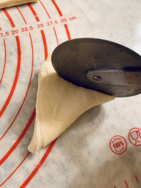 Shaping Delectable Apple Danish