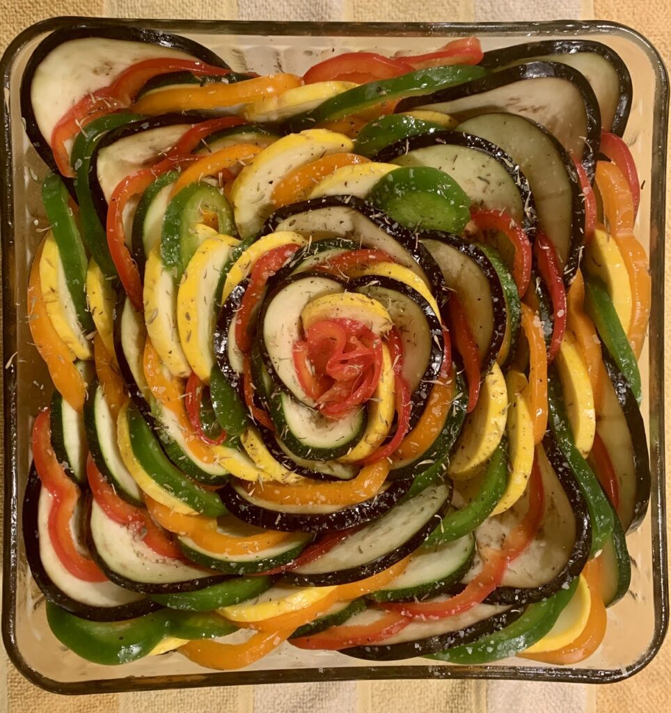 Colorful Veggies Ratatouille Casserole
