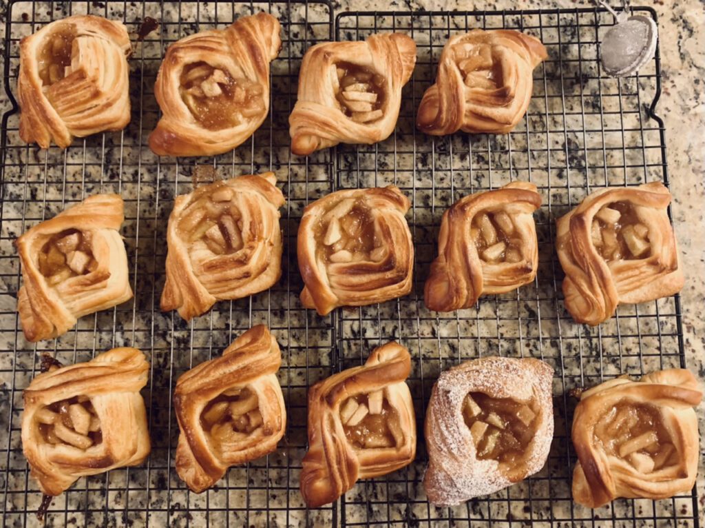 Delectable Apple Danish Pastry