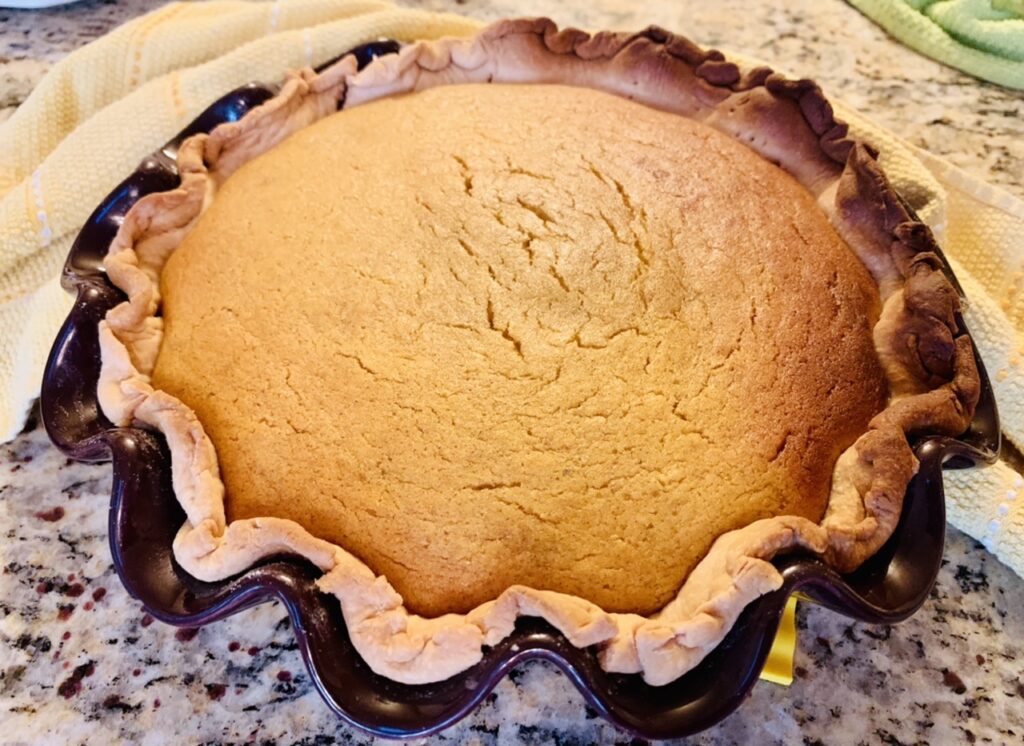 Easy Bourbon Pumpkin Pie