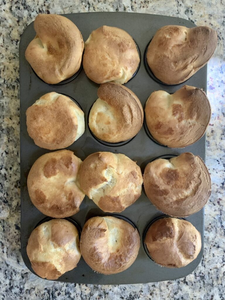 Fun Pouffy Balloon Popovers