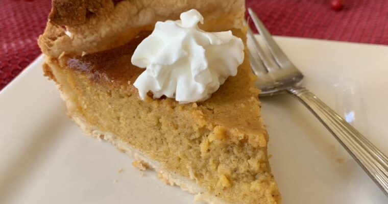 How to make Easy Bourbon Pumpkin Pie