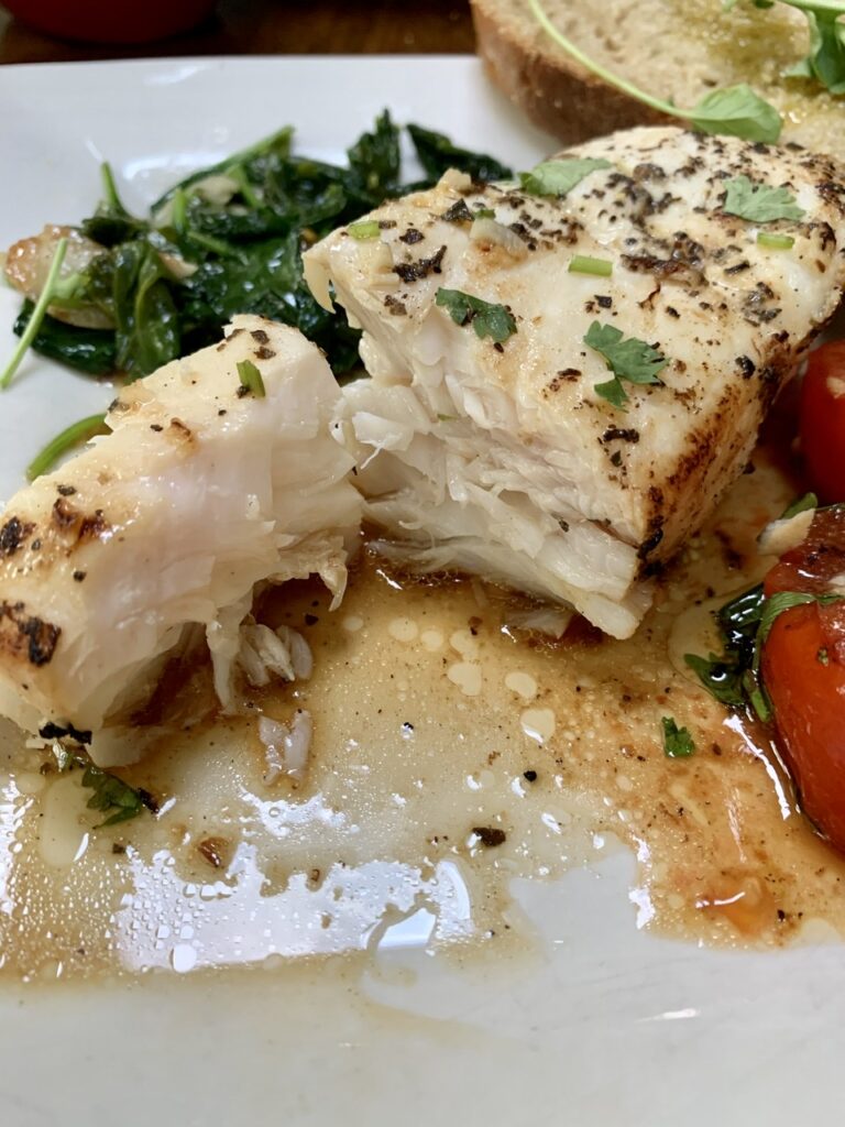 Easy Pan-Seared Halibut
