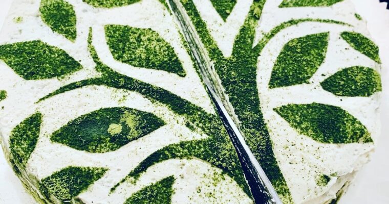Let’s Make an Elegant Matcha Mille Crepe Cake!
